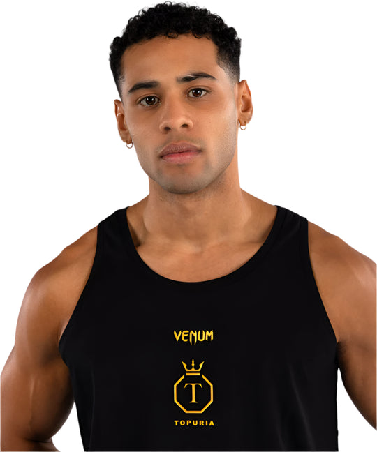 Venum X Ilia Topuria Unmatched Tank Top - Black/Gold