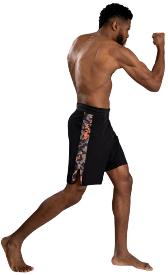 Venum Jungle Ops FightShorts - Black/Khaki Camo