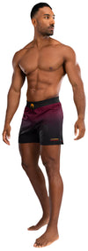 Venum Tactical XT Fightshort - Black/Burgundy/Gold