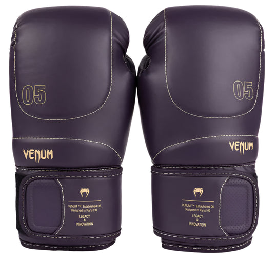 Venum Impact Evo Boxing Gloves - Deep Purple