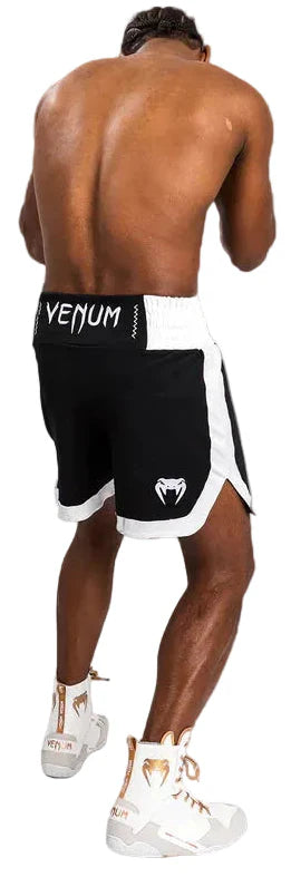 Venum Classic Boxing Shorts - Black/White
