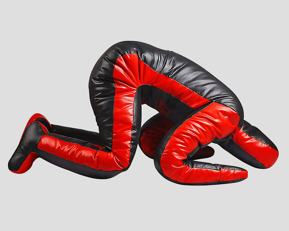 DAAN MAA - Premium Vinyl BJJ Grappling Dummy - Red - 170 cm