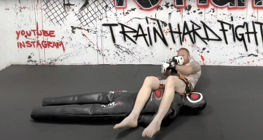 DAAN MMA Elite Grappling Dummy Premium Leather Power Partner - Black