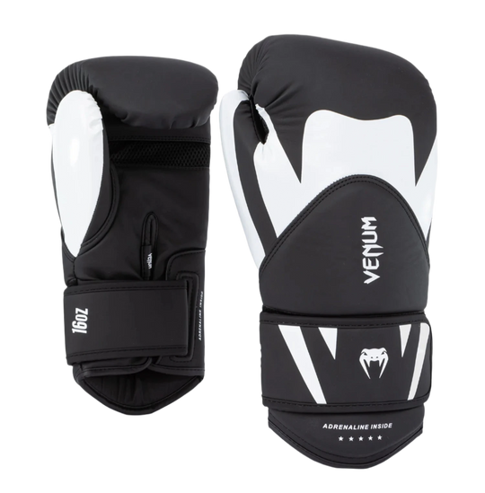 Venum Challenger 4.0 Boxing Gloves - Black/White