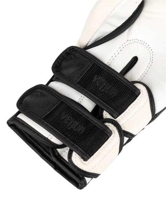 Venum Reverso Boxing Gloves - Snow White/Black