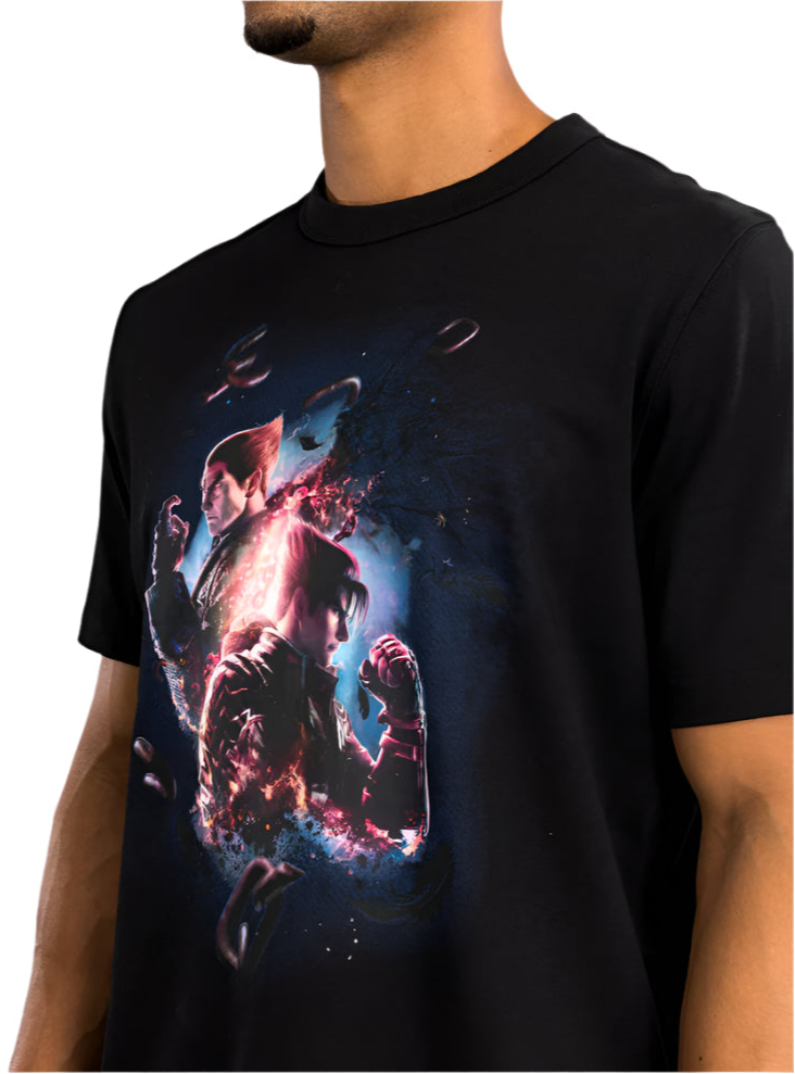 Venum X TEKKEN 8 - T-Shirt Poster - Black/White