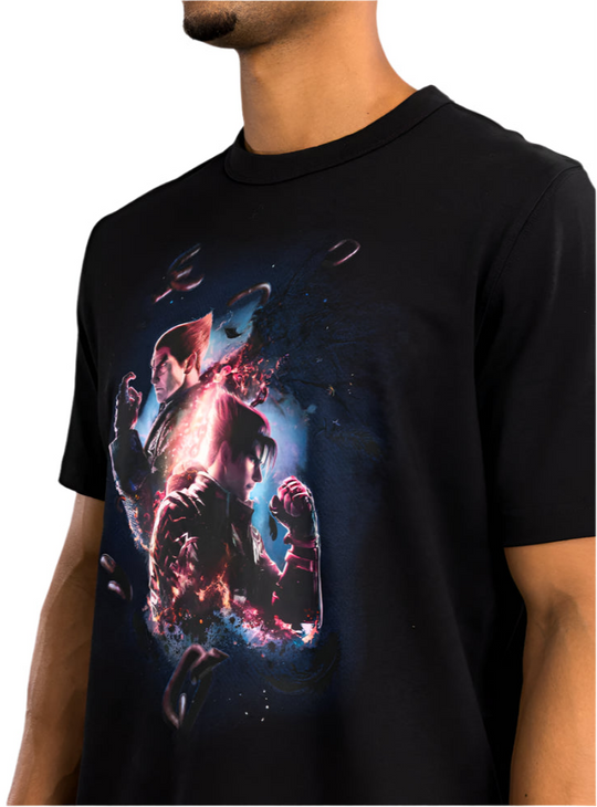 Venum X TEKKEN 8 - T-Shirt Poster - Black/White
