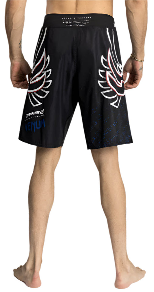 Venum X TEKKEN 8 - Jin Kazama Fight Shorts - Blue/Black/White