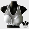 Zett Female Chest Guard - White