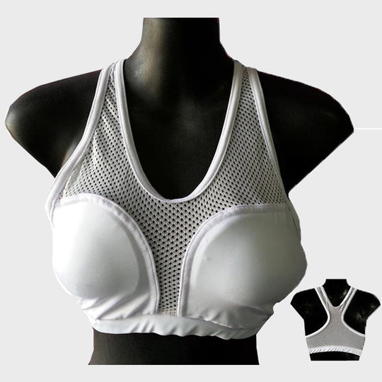 Zett Female Chest Guard - White
