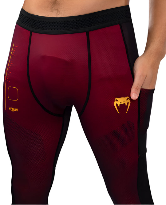 Venum Tactical XT Spats - Black/Burgundy/Gold