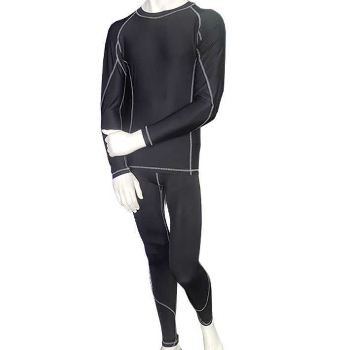 Zett Compression Shirt - Long Sleeve - Black