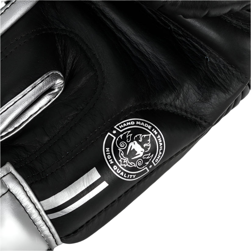 Venum Power 2.0 Boxing Gloves - Black/Silver