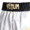 Venum Classic Muay Thai Short - White/Gold/Black