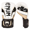 Venum Elite Evo Boxing Gloves - White/Gold