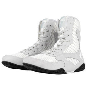 Venum Contender Boxing Shoes - White/Grey