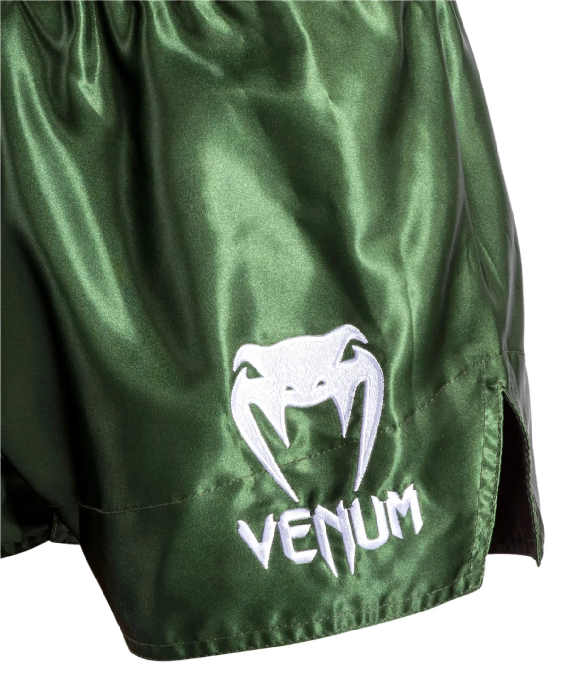 Venum Classic Muay Thai Short - Khaki/White