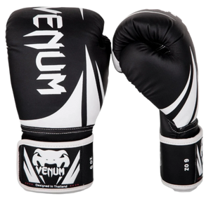 Venum Challenger 2.0 Kids Boxing Gloves - Black/White