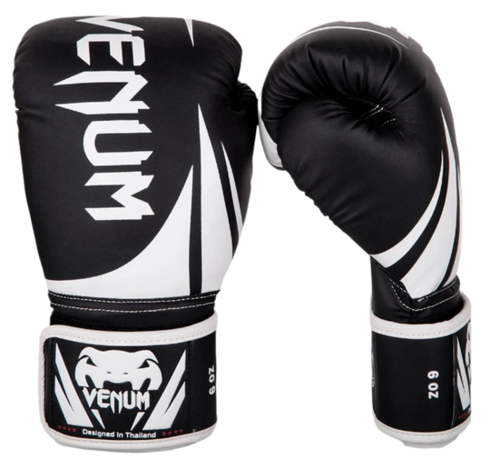 Venum Challenger 2.0 Kids Boxing Gloves - Black/White