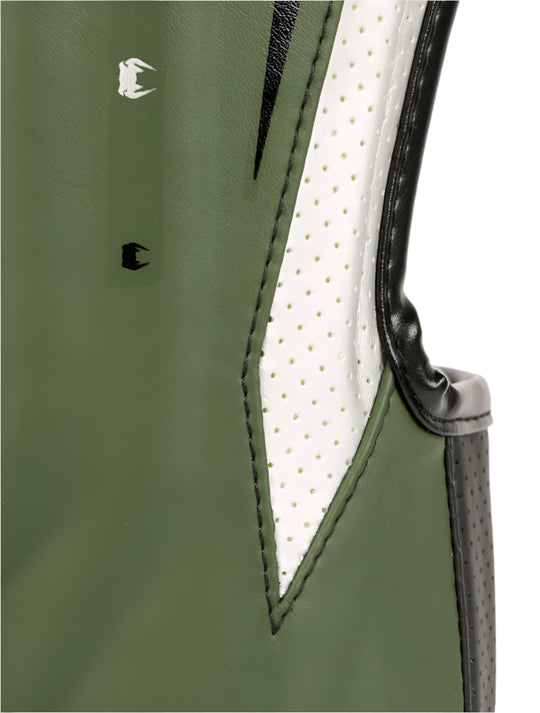 Venum Elite Evo Shinguards - Khaki/Silver