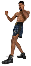 Venum Monogram Boxing Short - Black/Navy Blue