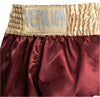 Venum Classic Muay Thai Short - Burgundy/Gold/White