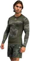 Venum G-Fit Air Men's Long Sleeve Rashguard - Army Camo