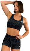 Venum Graffiti Women’s Sports Bra - Urban Charcoal
