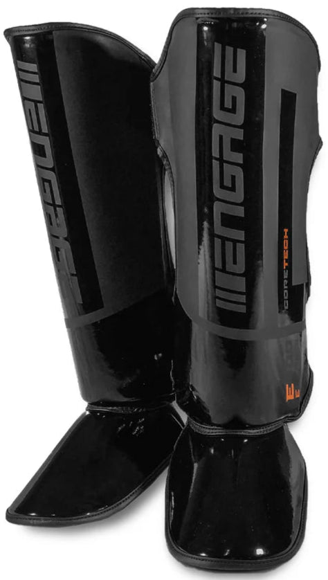 Engage E-Series Shin Guards - Black