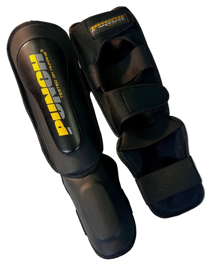 Punch Urban Muay Thai Shin Pads - Black