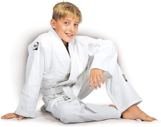 Green Hill Judo Suit "Kids" - White