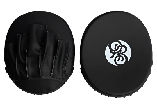 Powrbox PB1 Oval Speed Mitt Pro - Matte Black/White