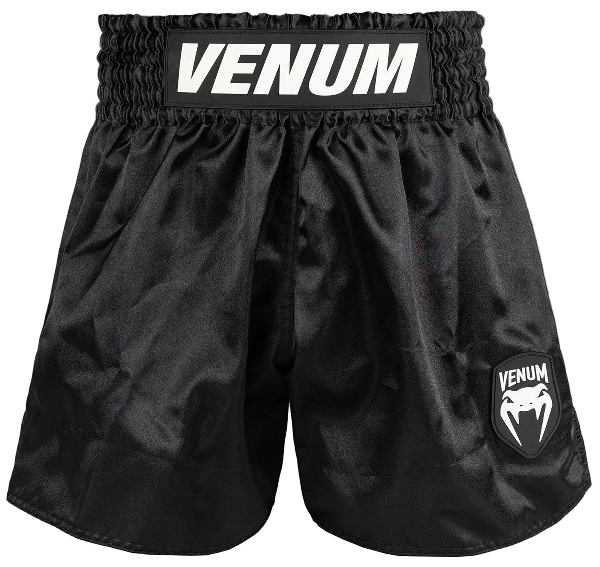 Venum Classic Evo Muay Thai Shorts - Black/White