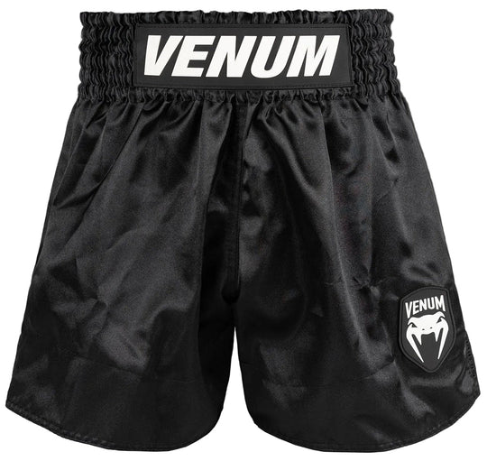 Venum Classic Evo Muay Thai Shorts - Black/White