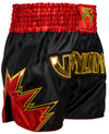 Venum Inferno Muay Thai Shorts - Black/Gold/Red