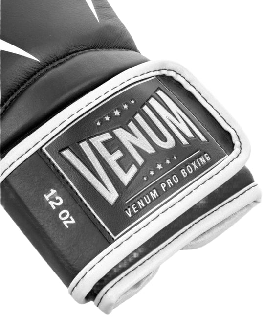 Venum Giant 2.0 Pro Boxing Gloves Velcro - Black/White
