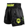 Venum Classic Evo Muay Thai Shorts - Black/ Neon Yellow
