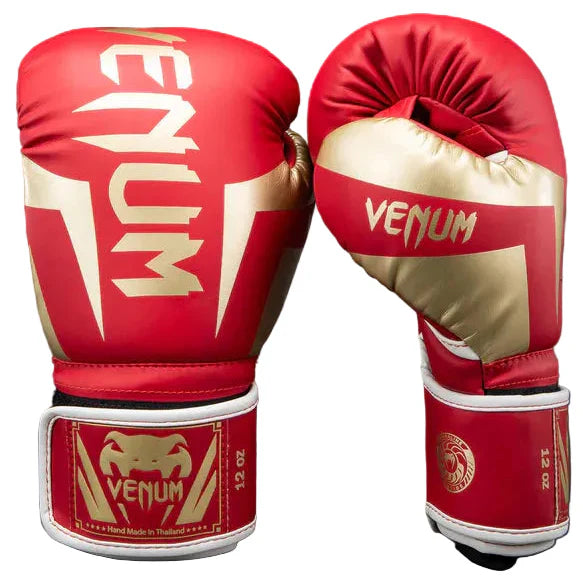 Venum Elite Boxing Gloves - Red