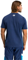 Venum X Top Rank Original Men's T-Shirt - Navy Blue