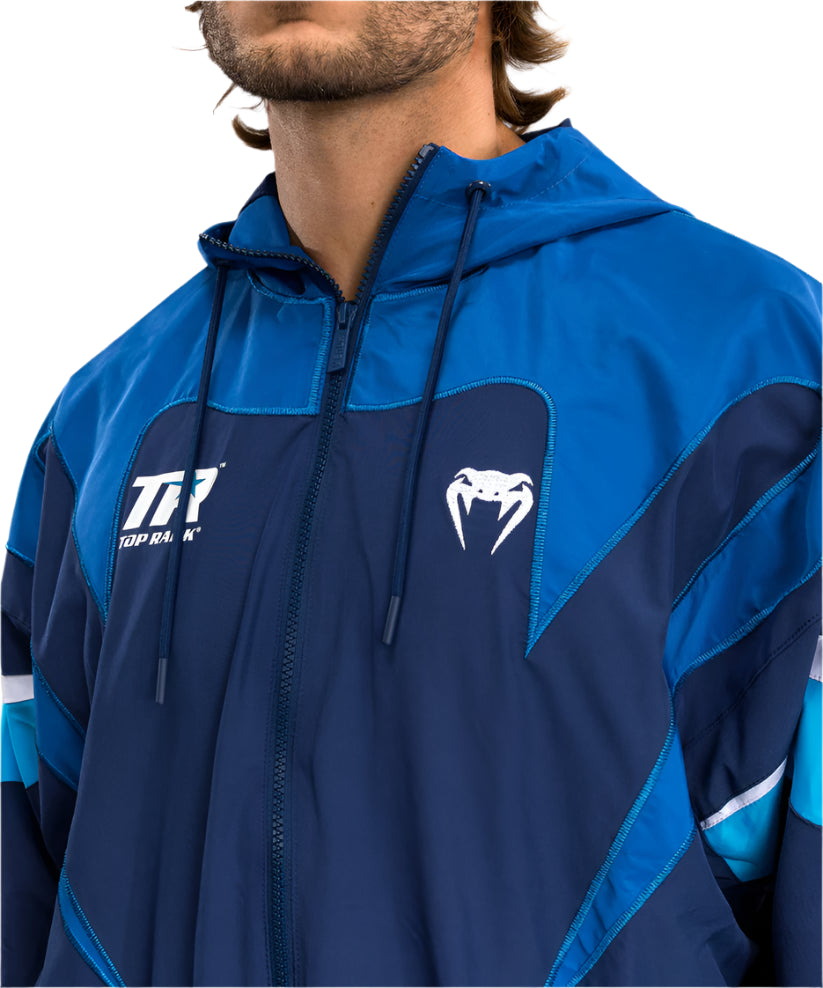 Venum X Top Rank Original Men's Hooded Tracksuit Jacket - Navy Blue