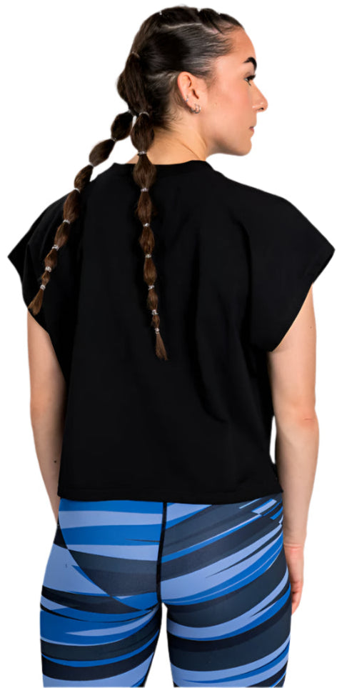 Venum Abyss T-Shirt Cropped - Deep Black