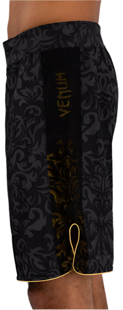 Venum X Ilia Topuria Unmatched Fight Shorts - Black/Gold