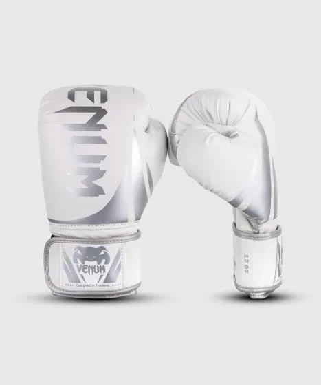 Venum Challenger 2.0 Boxing Gloves - White/Silver