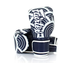 Fairtex Japanese Art Boxing Gloves - Blue Wave