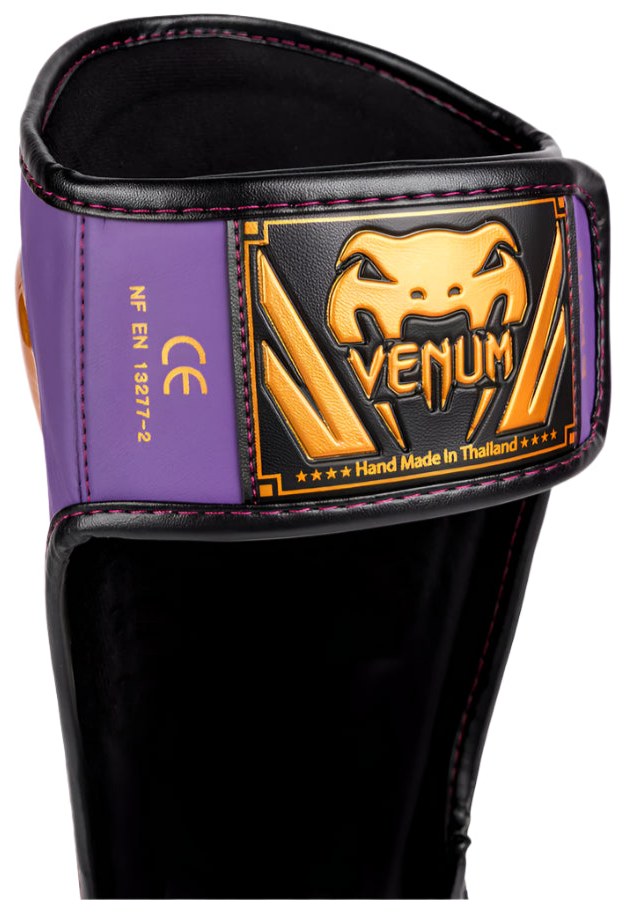 Venum Elite Shin Guards - Special Edition - Dark Purple