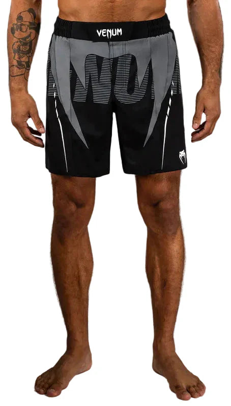 Venum Adrenaline Fightshorts - Black/Silver Grey