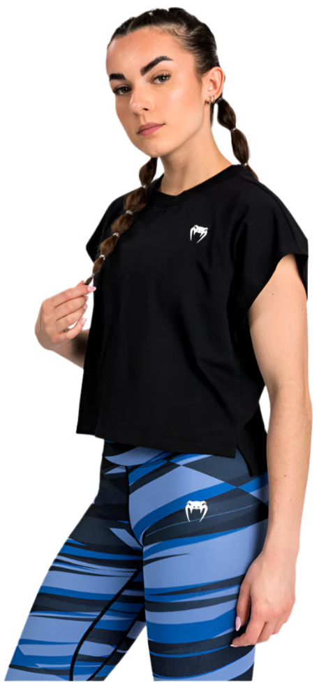 Venum Abyss T-Shirt Cropped - Deep Black