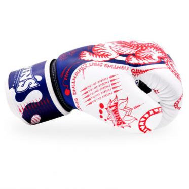 Twins Special Yant Boxing Gloves - Blue/Red