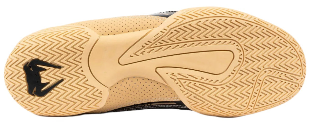 Venum Elite Boxing Shoes - Black/Beige