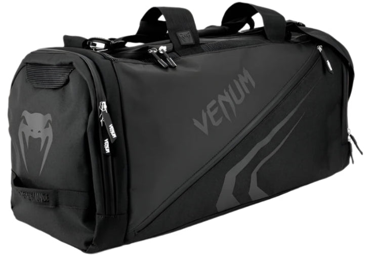 Venum Trainer Lite Evo Sports Bags - Black/Black